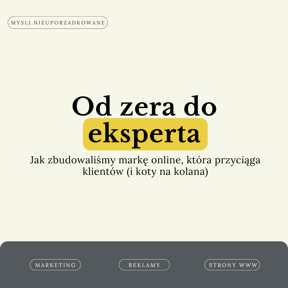 Meta Ads, Reklamy na Facebooku, Myśli Nieuporządkowane